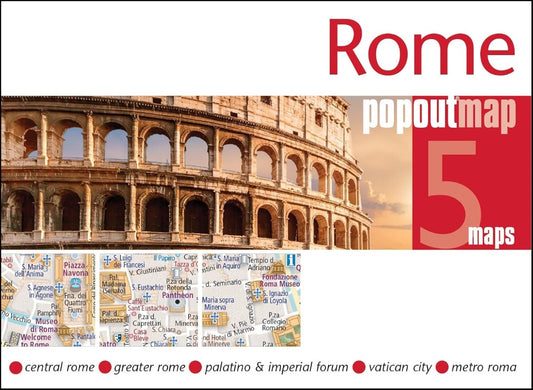 Rome : popoutmap : 5 maps