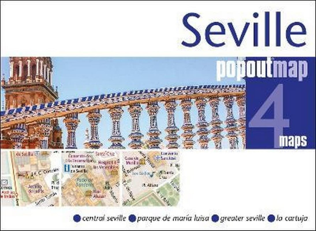 Seville, Spain : PopOut Map