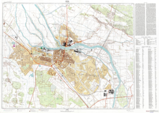 Pori (Finland) - Soviet Military City Plans