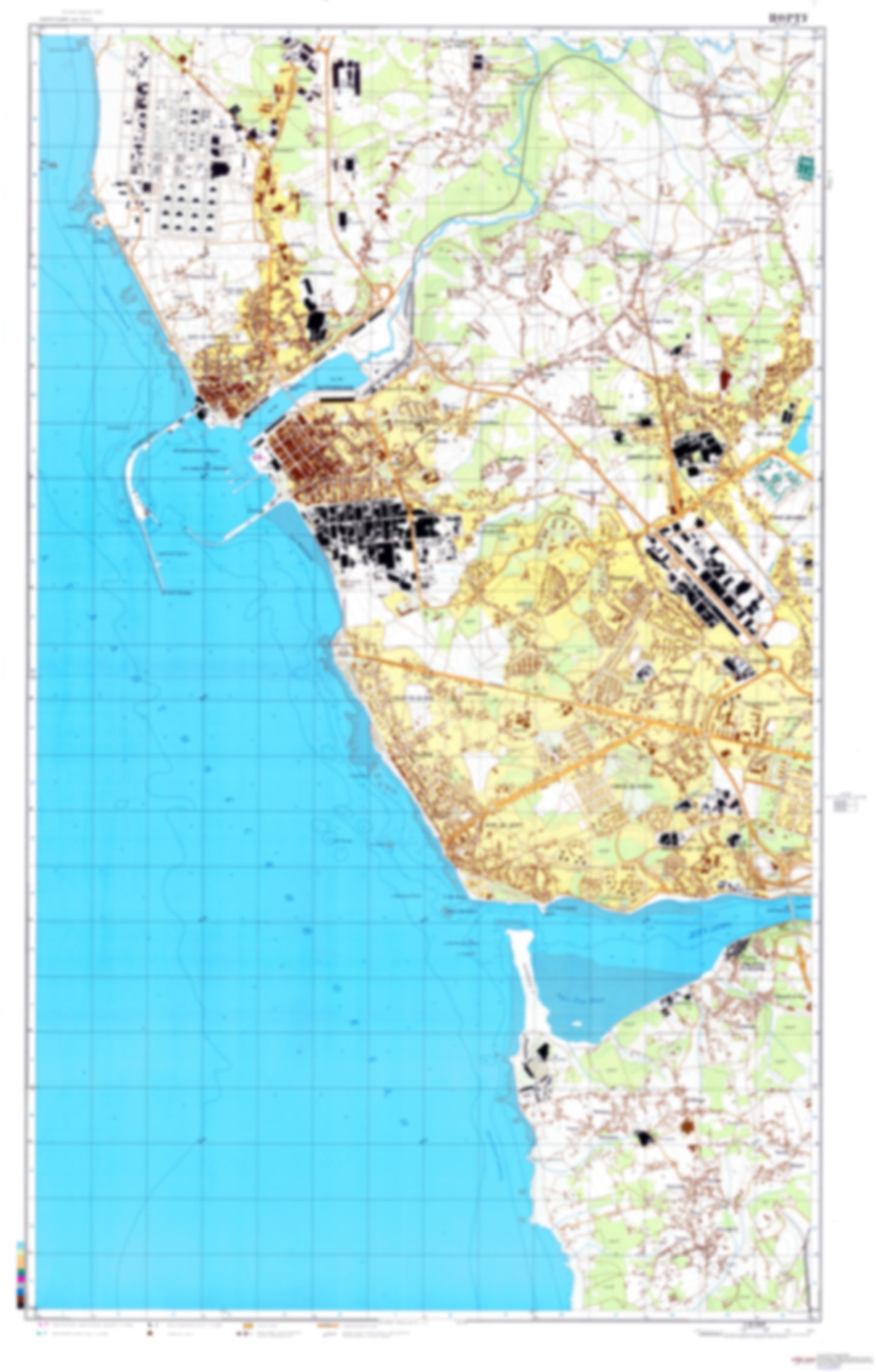 Porto 1 (Portugal) - Soviet Military City Plans