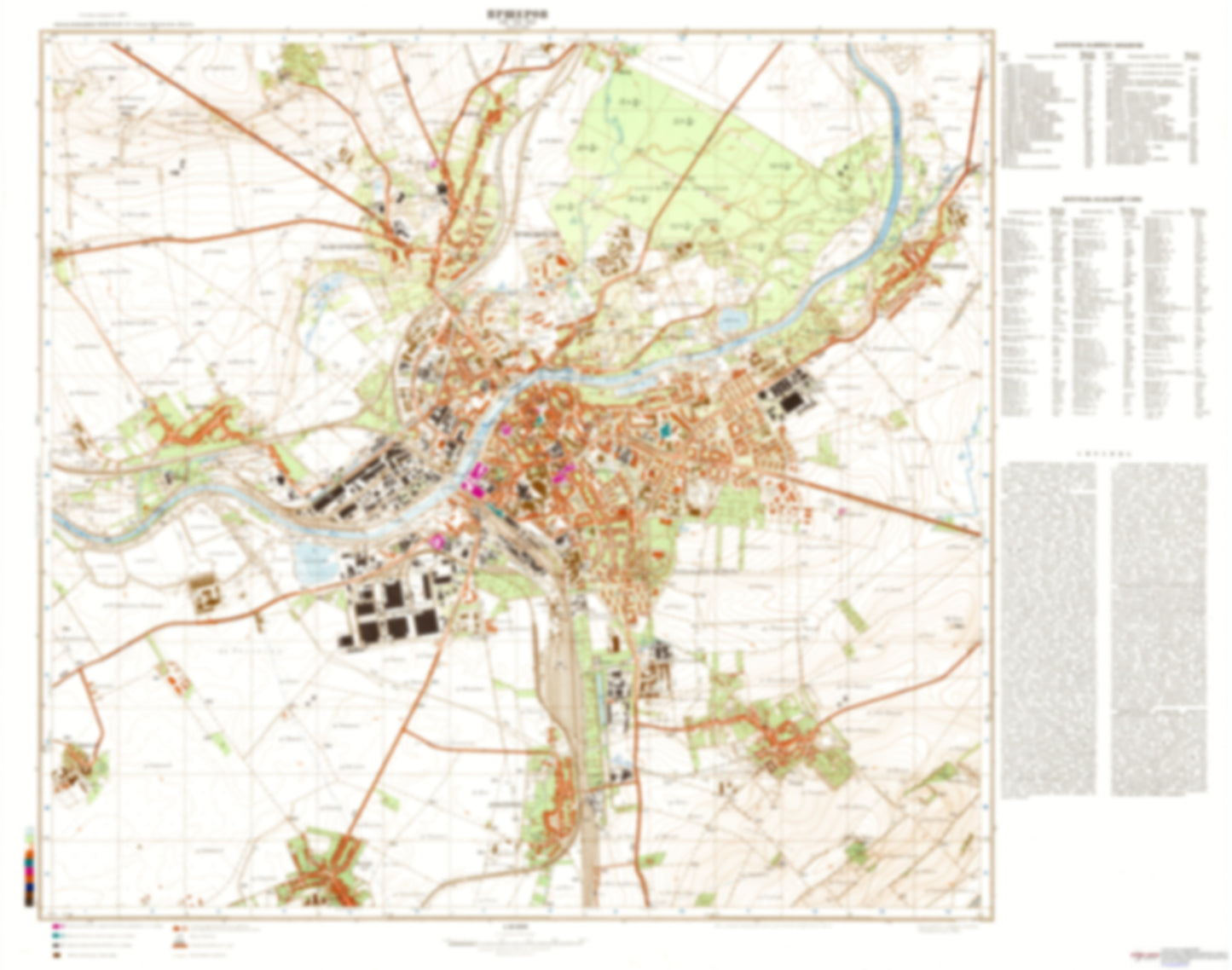 Prerov (Czechia) - Soviet Military City Plans