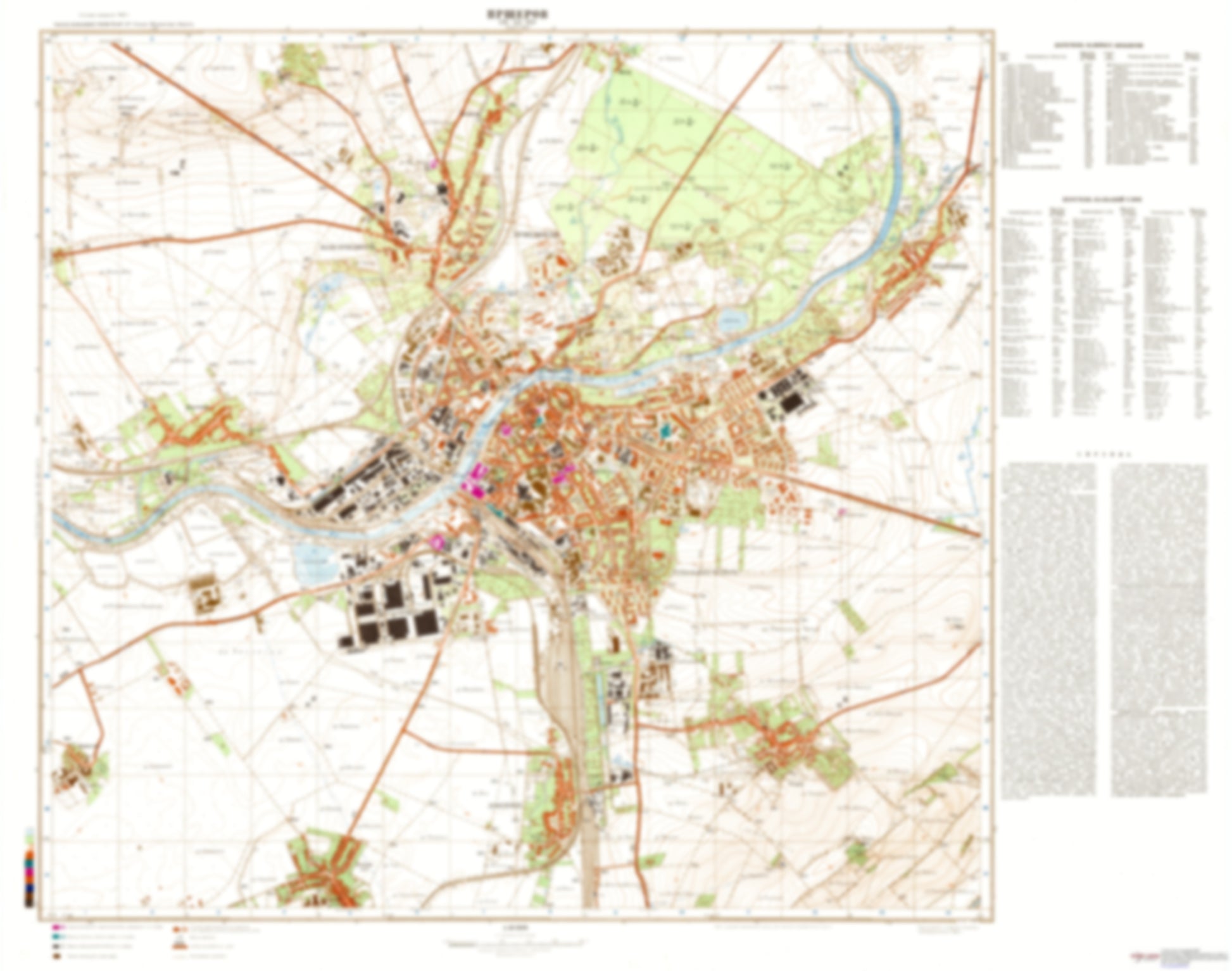 Prerov (Czechia) - Soviet Military City Plans
