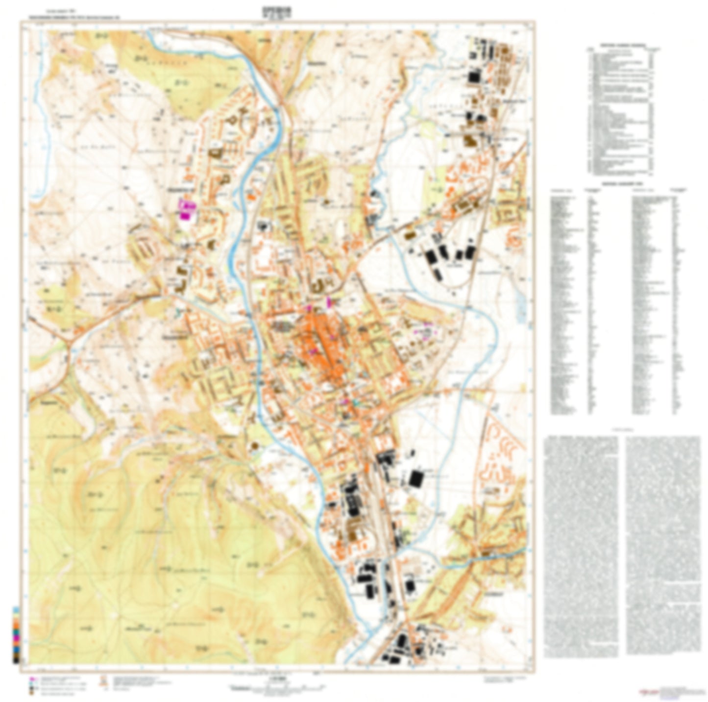 Presov (Slovakia) - Soviet Military City Plans