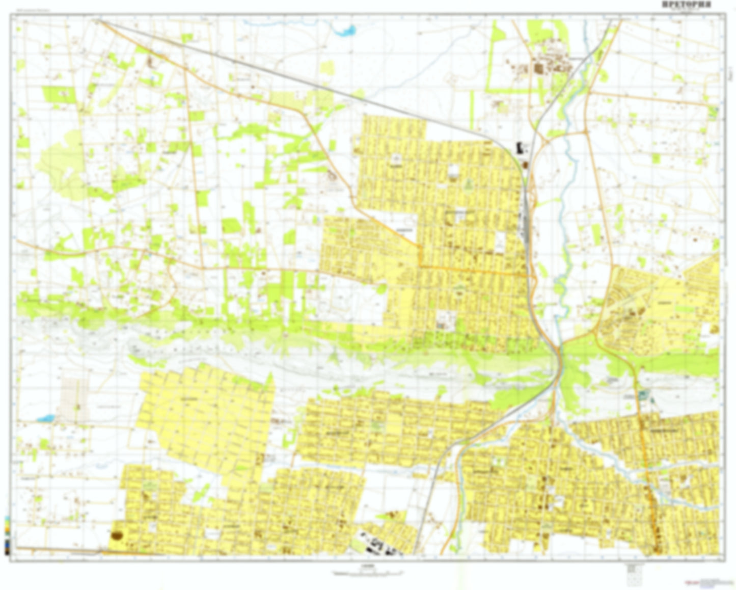 Pretoria 1 (South Africa) - Soviet Military City Plans