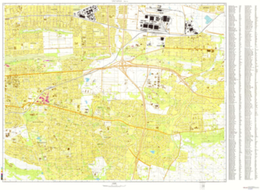 Pretoria 4 (South Africa) - Soviet Military City Plans