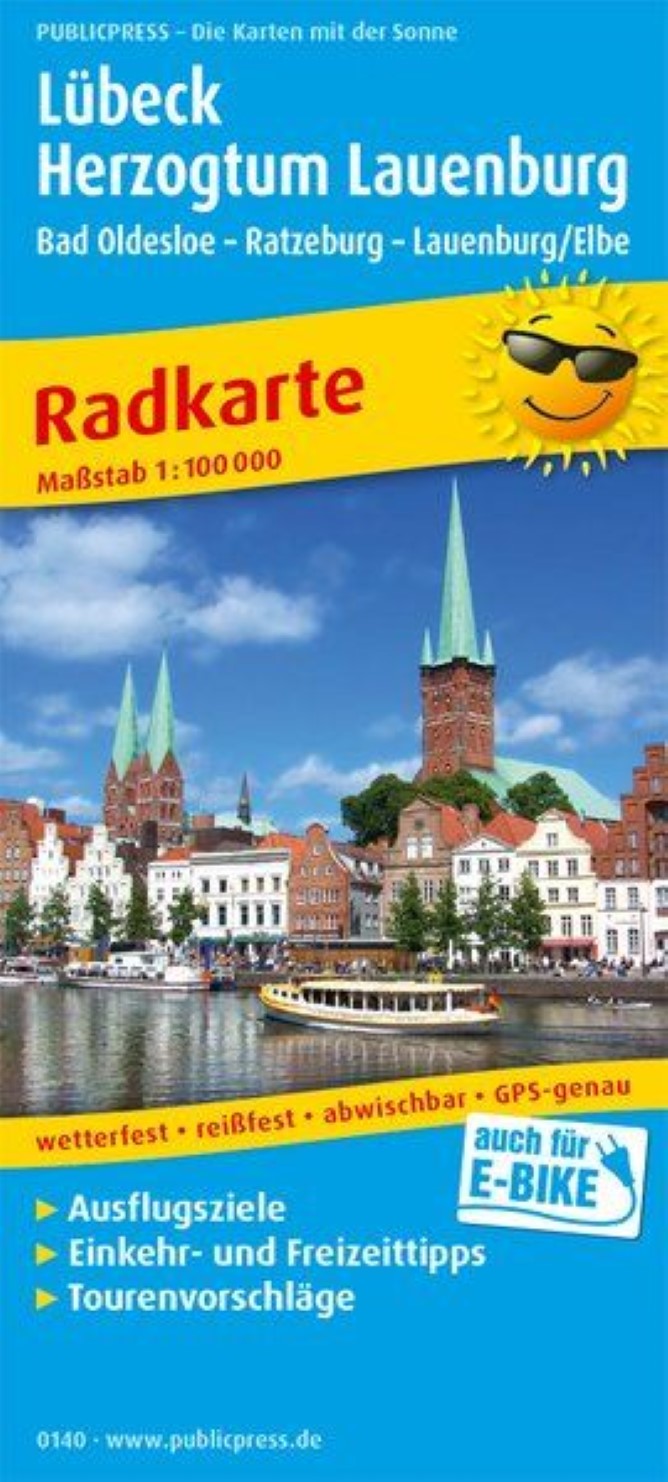 Lübeck - Herzogtum Lauenburg, Bad Oldesloe - Ratzeburg - Lauenburg/Elbe = Lübeck - Duchy of Lauenburg, Bad Oldesloe - Ratzeburg - Lauenburg/Elbe