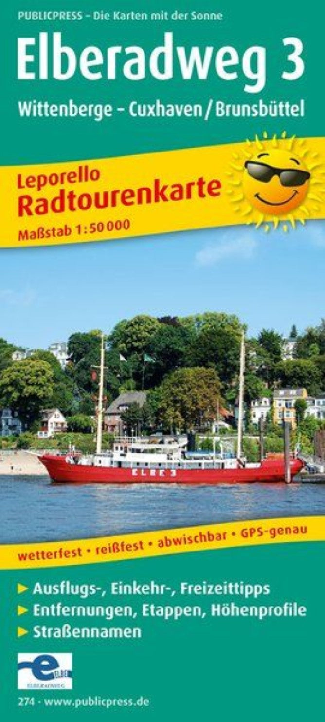 Elberadweg 3, Wittenberge - Cuxhaven = Elberadweg 3, Wittenberge - Cuxhaven