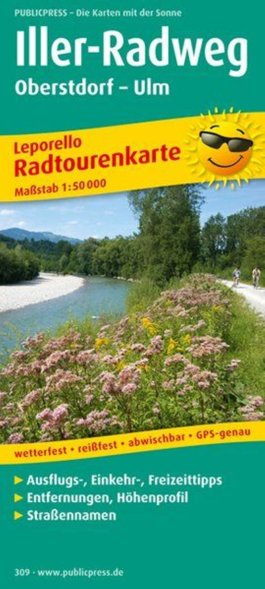 Iller-Radweg, Oberstdorf - Ulm = Iller -Radweg, Oberstdorf - Ulm