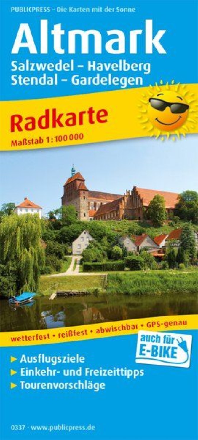 Altmark Cycling Map