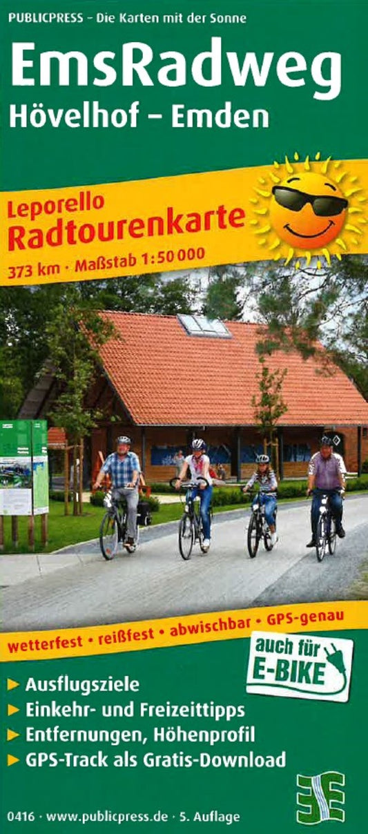 EmsRadweg, Hövelhof - Emden = Emsradweg, Hövelhof - Emden