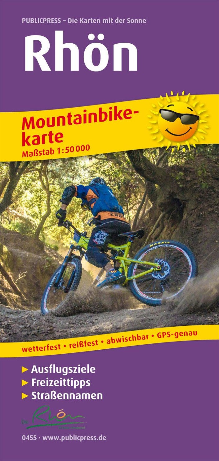 Rhön Mountain Biking Map