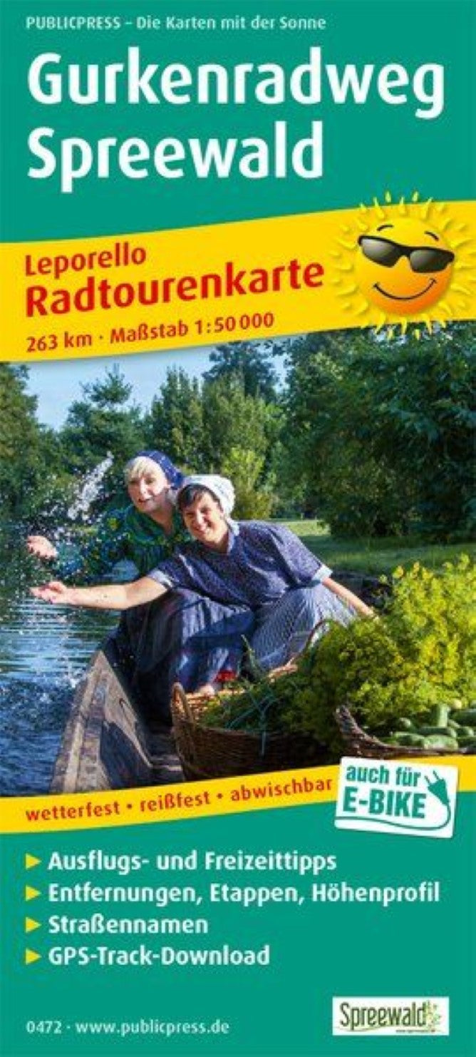 Gurkenradweg Spreewald = Cucumber cycle path Spreewald