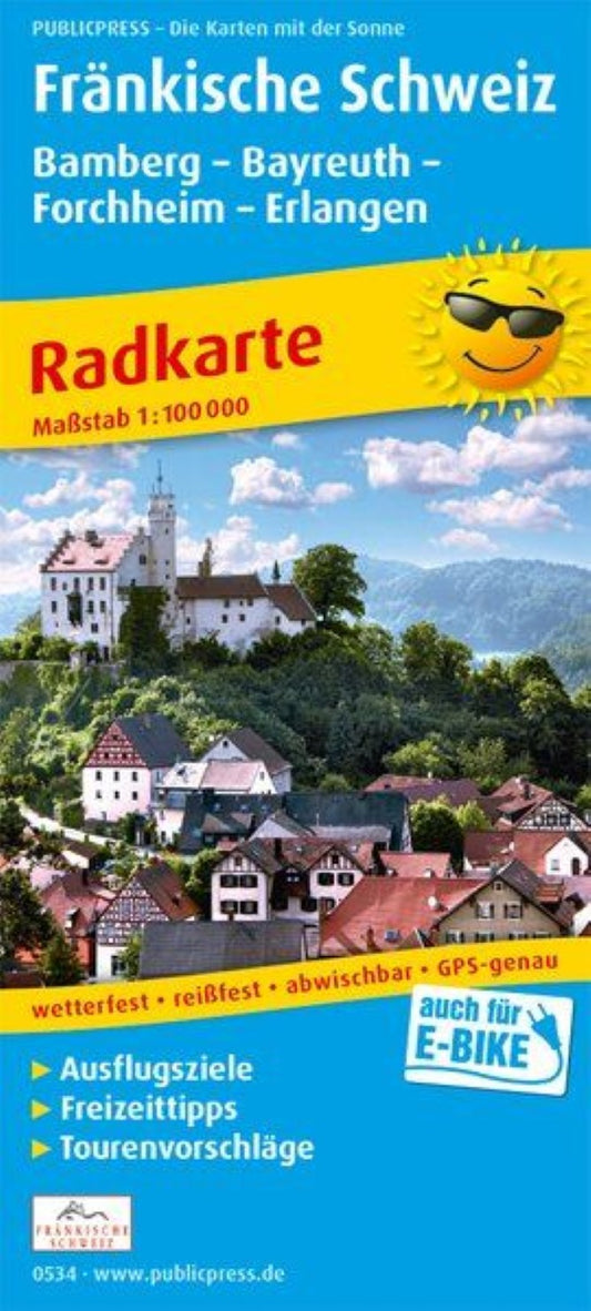 Fränkische Schweiz, Bamberg - Bayreuth, Forchheim - Erlangen = Franconian Switzerland, Bamberg - Bayreuth, Forchheim - Erlangen