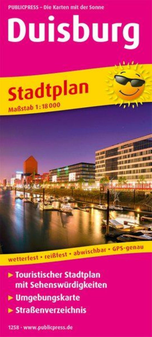 Duisburg City Map