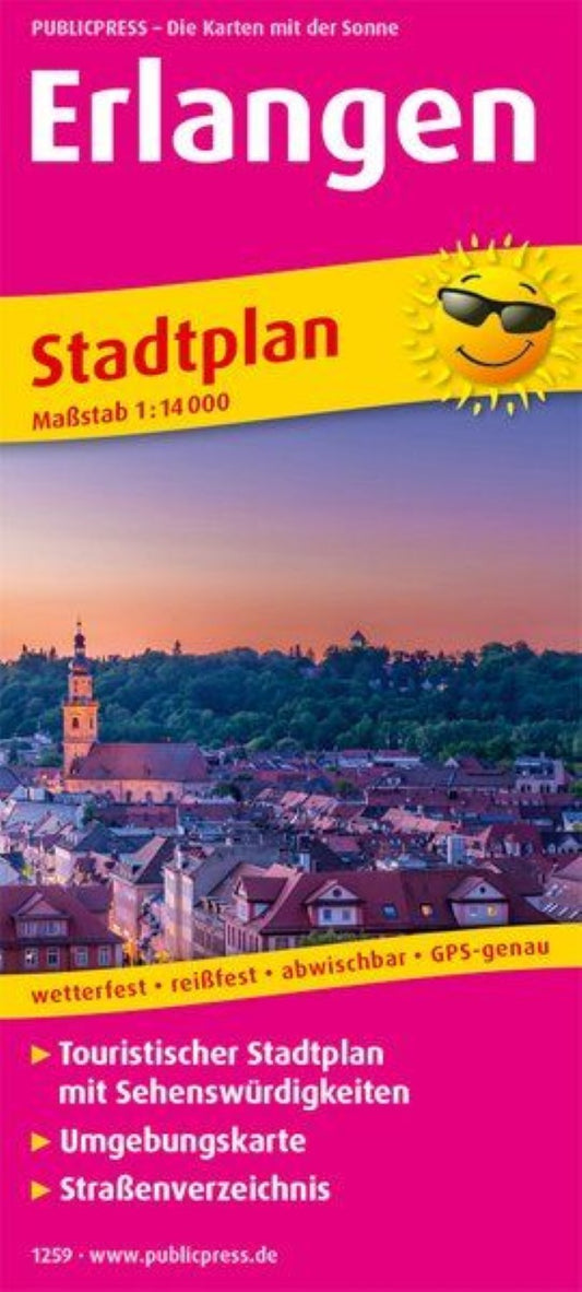 Erlangen City Map