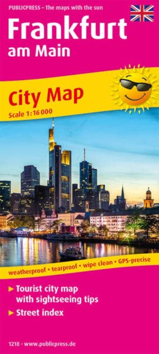 Frankfurt am Main City Map