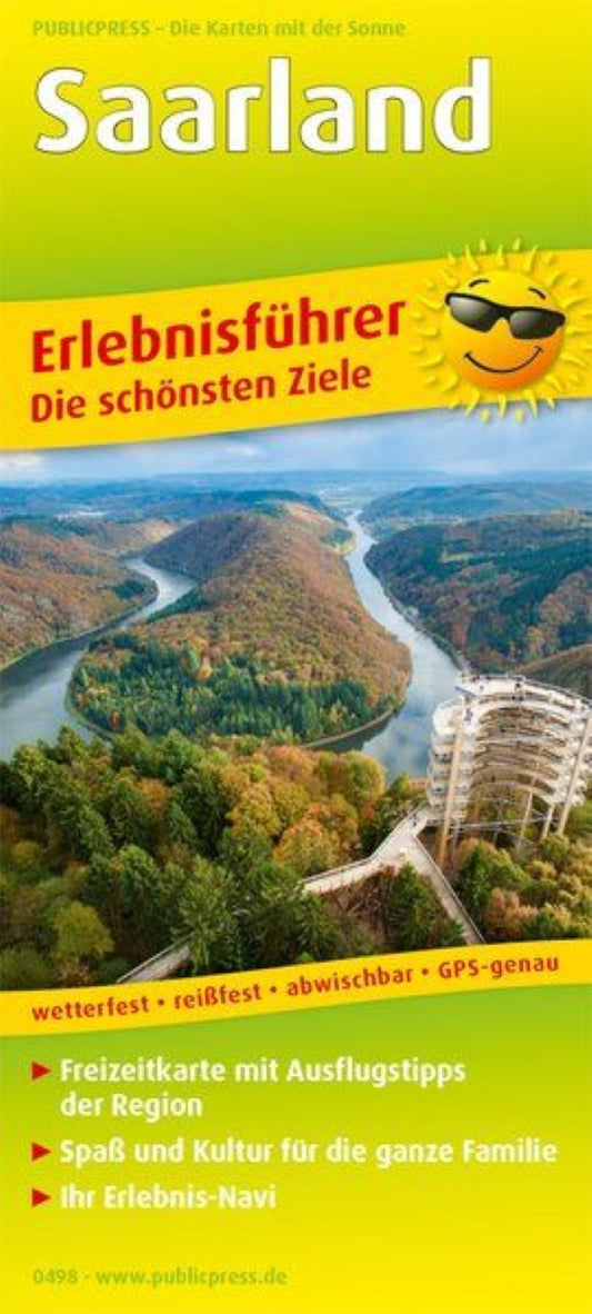 Saarland Guide Map
