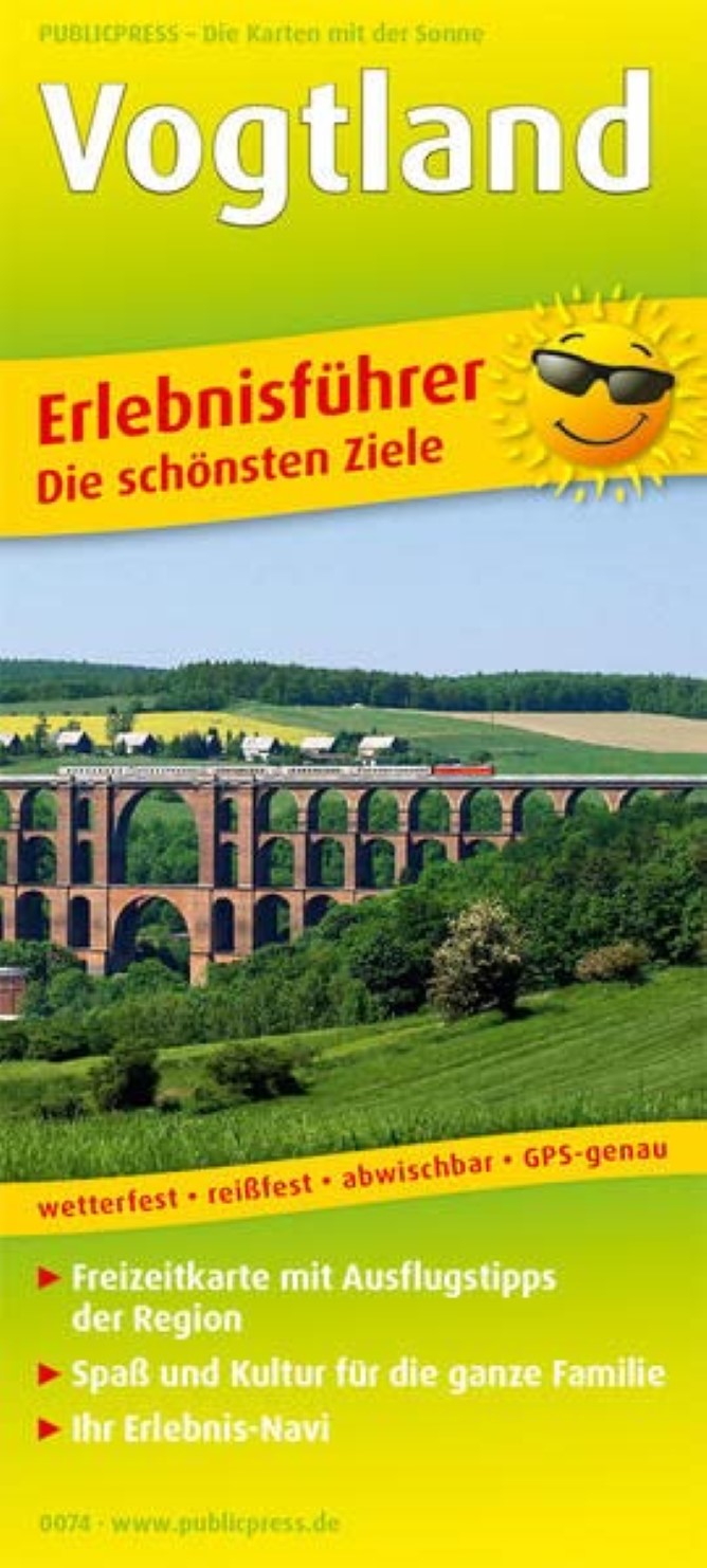 Vogtland Guide Map