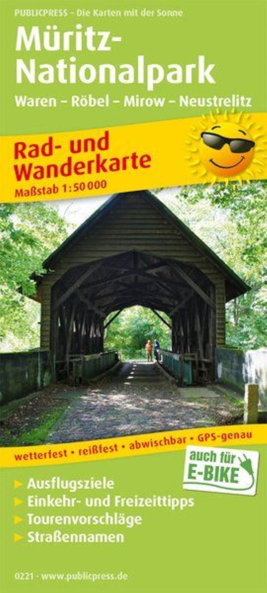 Müritz-Nationalpark, Waren - Röbel - Mirow - Neustrelitz = Müritz National Park, goods - Röbel - Mirow - Neustrelitz