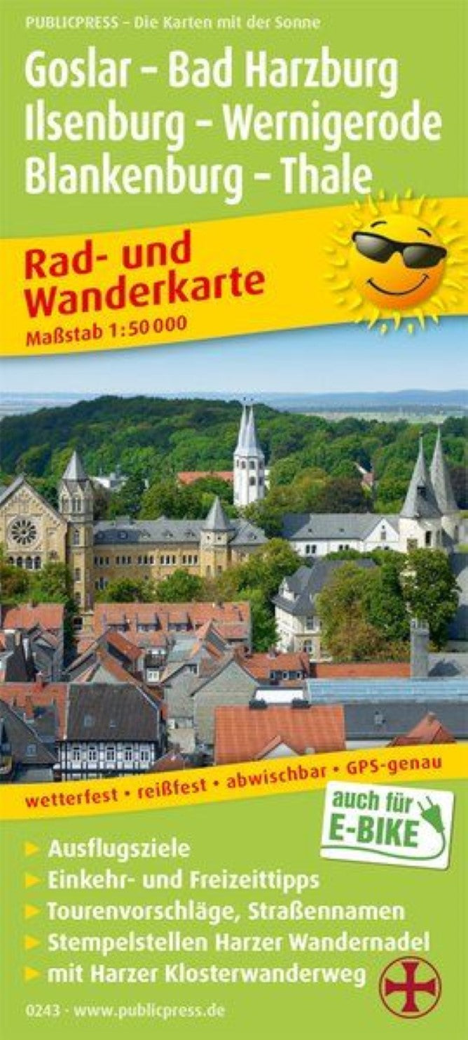 Goslar - Bad Harzburg - Ilsenburg - Wernigerode, Blankenburg - Thale = Goslar - Bad Harzburg - Ilsenburg - Wernigerode, Blankenburg - Thale