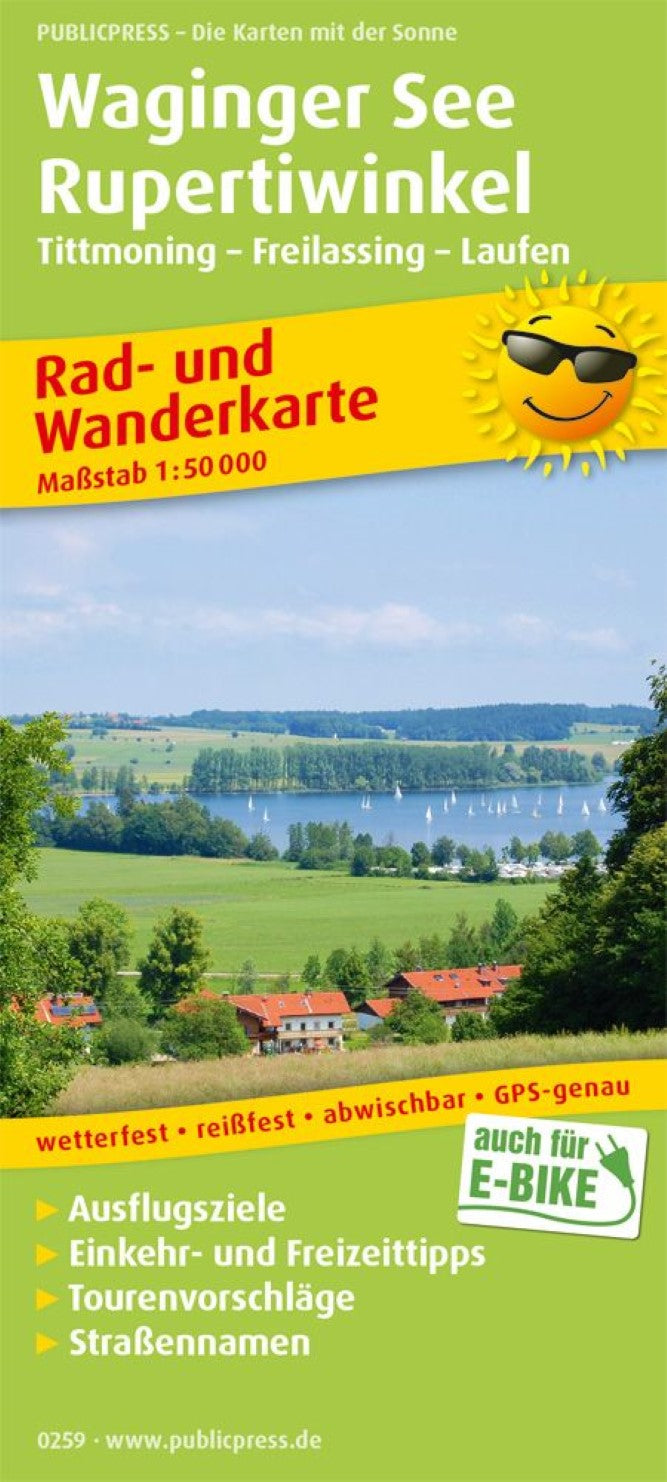 Waginger See, Rupertiwinkel, Tittmoning - Freilassing -Laufen = Waginger See, Rupertiwinkel, Tittmoning - Freilassing - Laufen