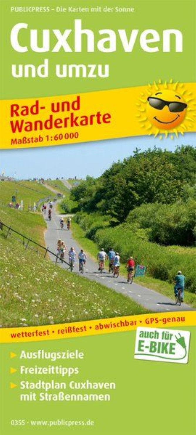 Cuxhaven und umzu (mit Stadtplan) = Cuxhaven and around (with city map)