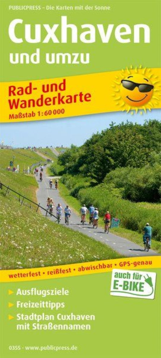 Cuxhaven und umzu (mit Stadtplan) = Cuxhaven and around (with city map)