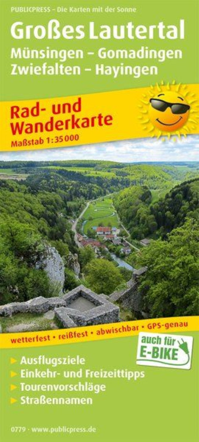 Großes Lautertal, Münsingen - Gomadingen - Zwiefalten - Hayingen = Great Lautertal, Münsingen - Gomadingen - Zwiefalten - Hayingen