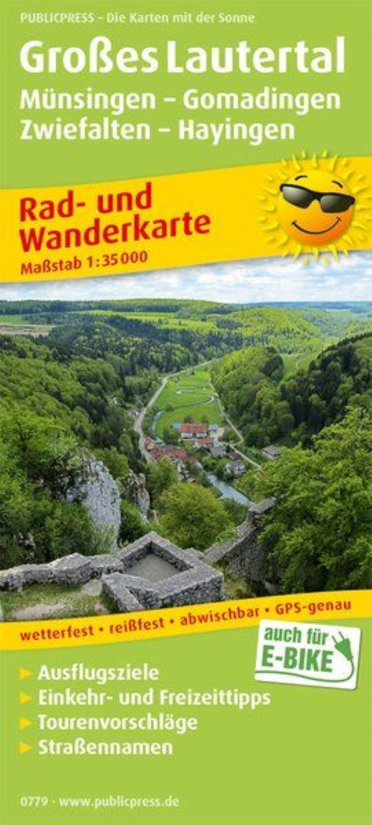 Großes Lautertal, Münsingen - Gomadingen - Zwiefalten - Hayingen = Great Lautertal, Münsingen - Gomadingen - Zwiefalten - Hayingen
