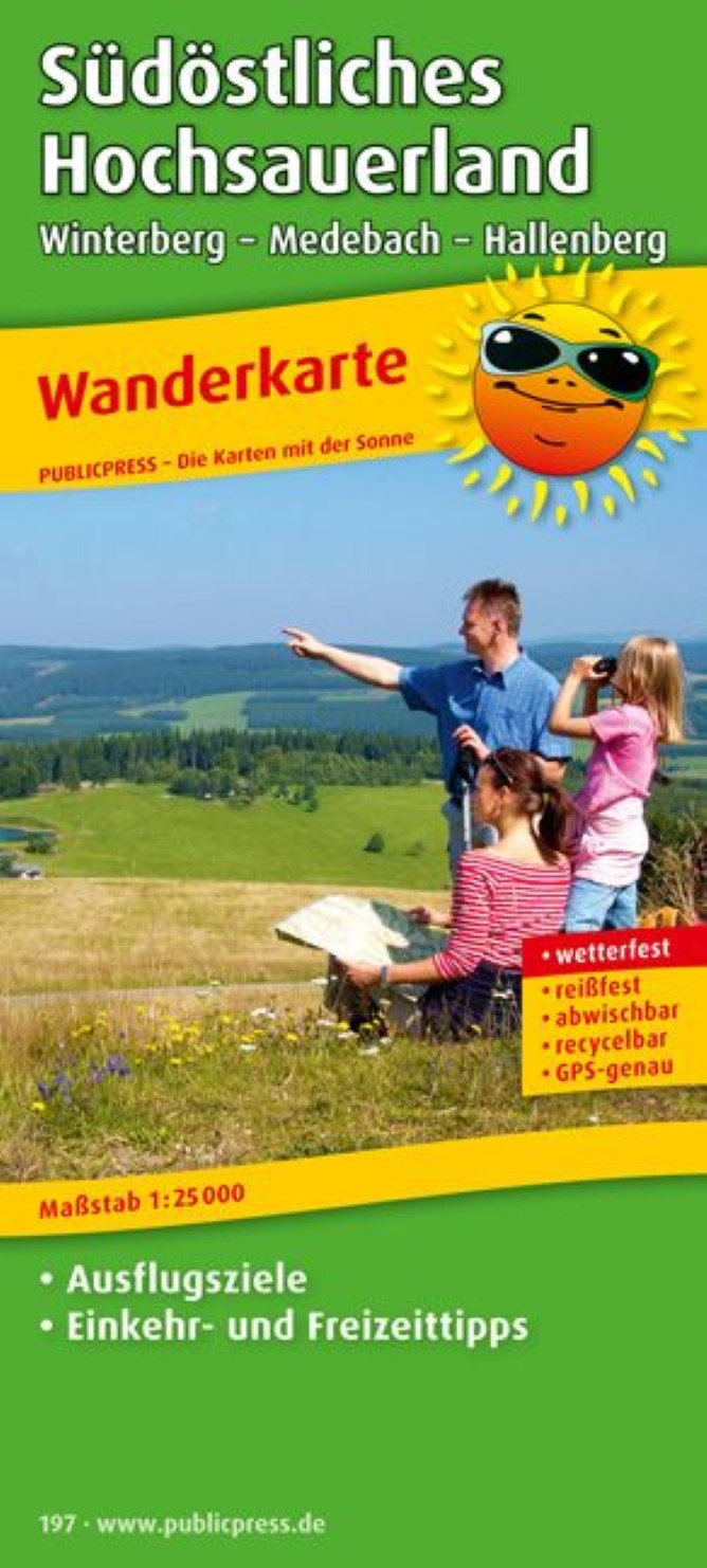 Südöstliches Hochsauerland, Winterberg - Medebach - Hallenberg = SouthEastern Hochsauerland, Winterberg - Medebach - Hallenberg