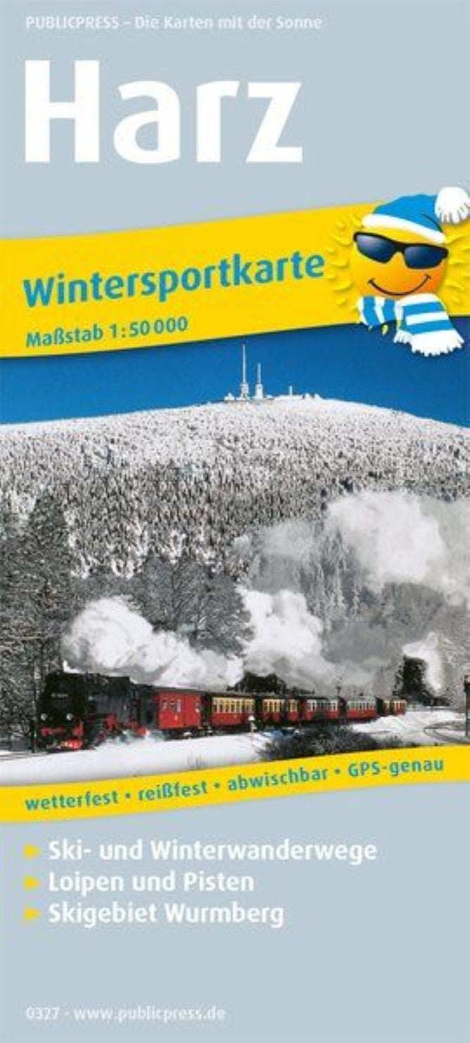 Harz Winter Sports Map