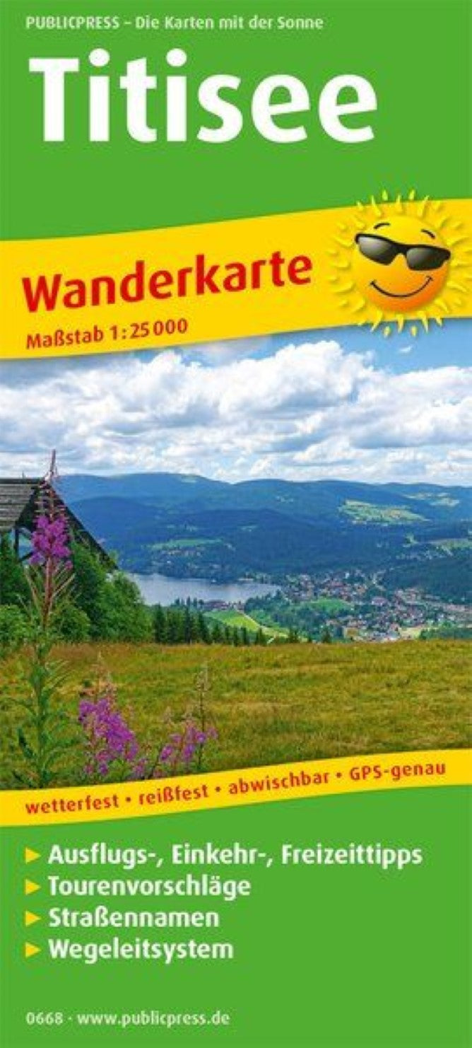 Titisee Hiking Map