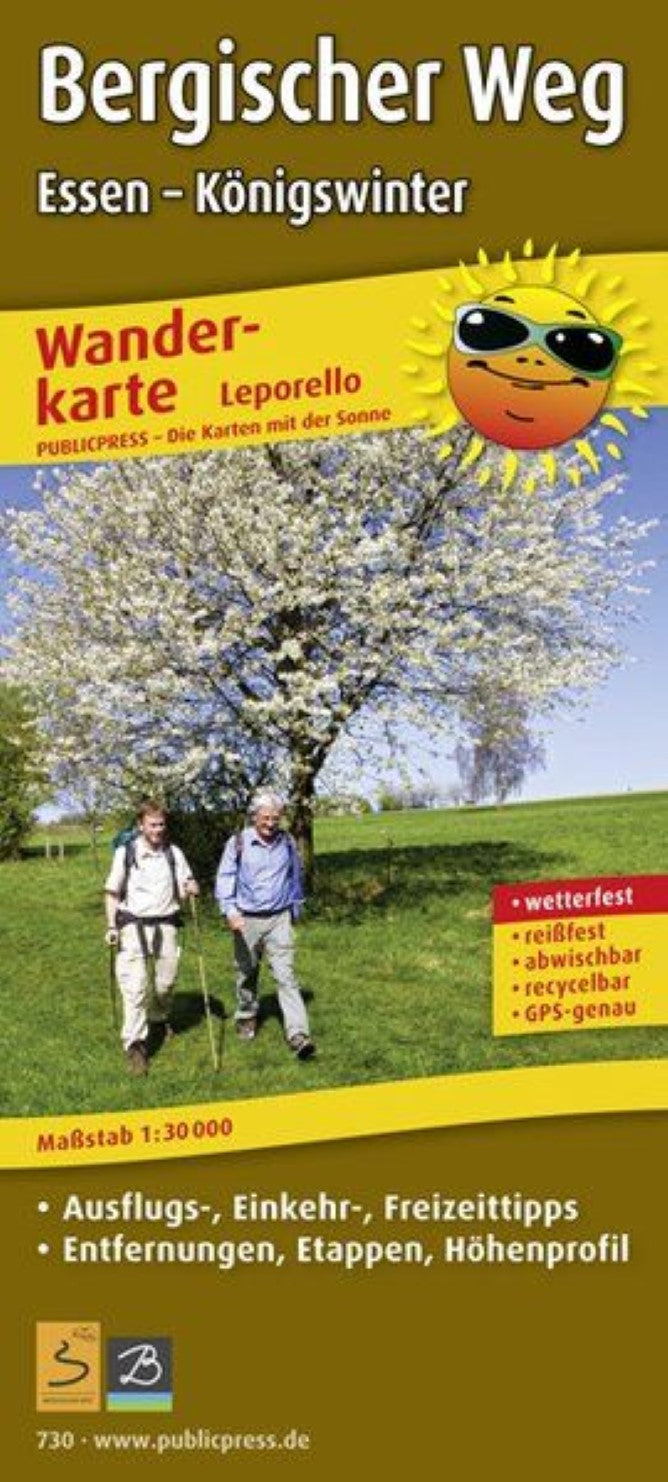 Bergischer Weg, Essen - Königswinter = Bergischer Weg, Essen - Königswinter