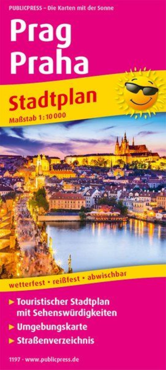 PRAGUE city map