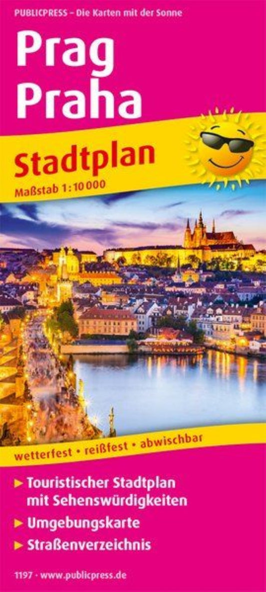 PRAGUE city map