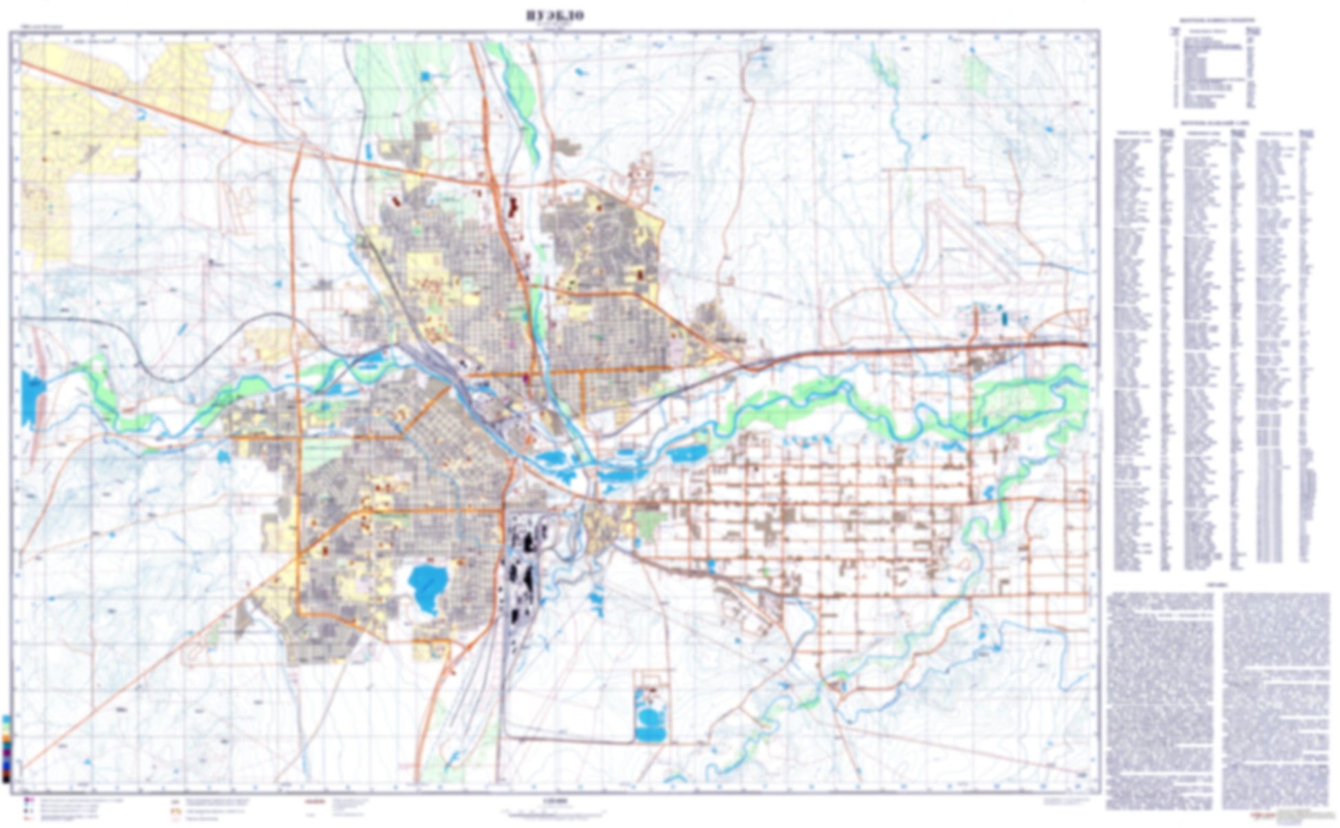 Pueblo, CO (USA) - Soviet Military City Plans