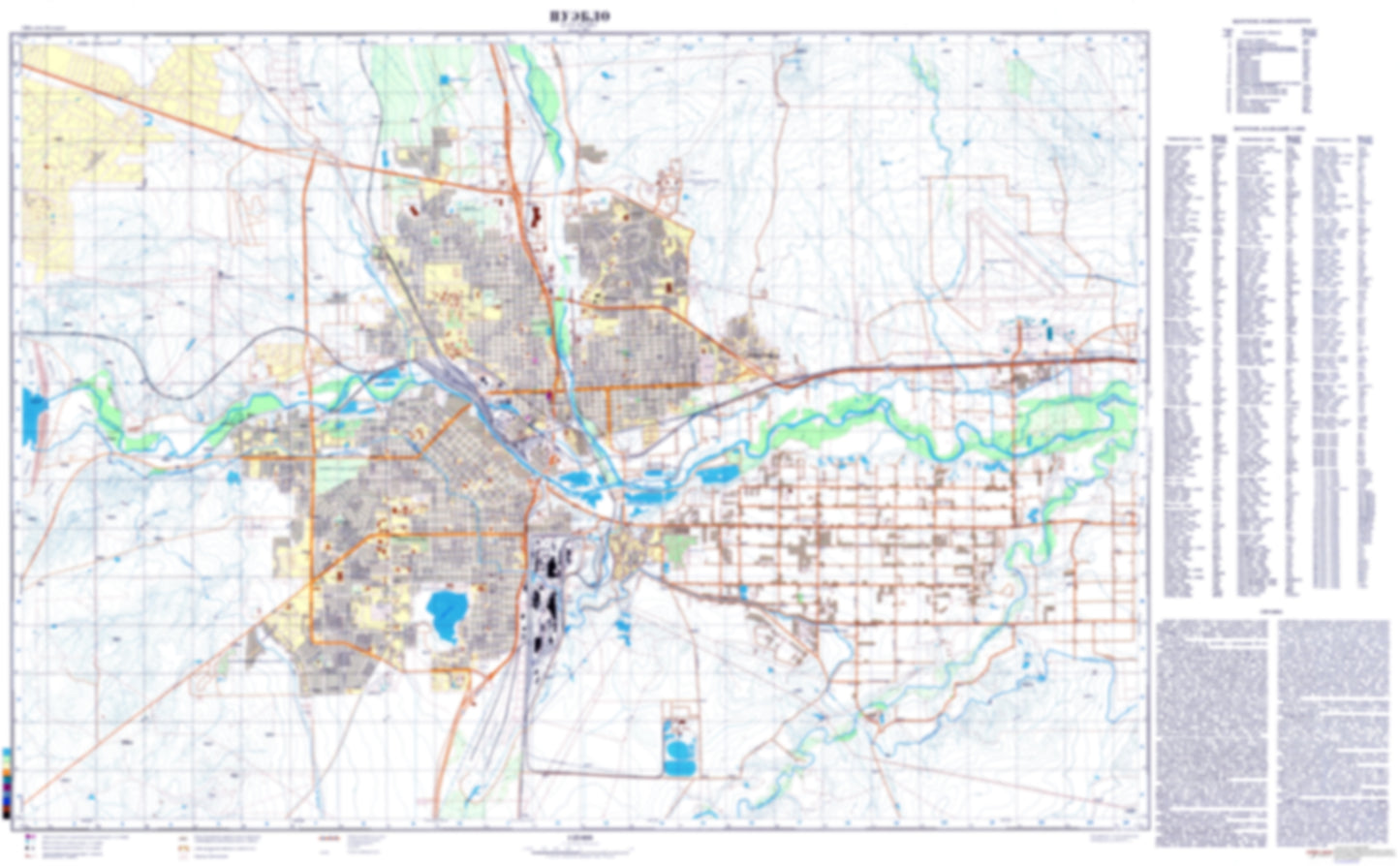 Pueblo, CO (USA) - Soviet Military City Plans