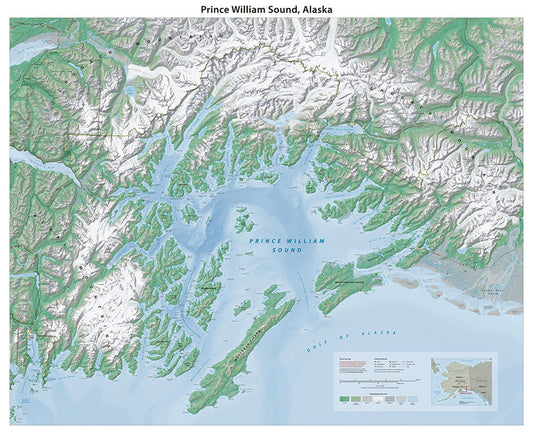 Prince William Sound, Alaska - Paper