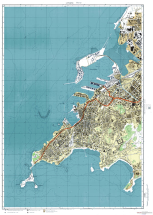 Qingdao 3 (China) - Soviet Military City Plans