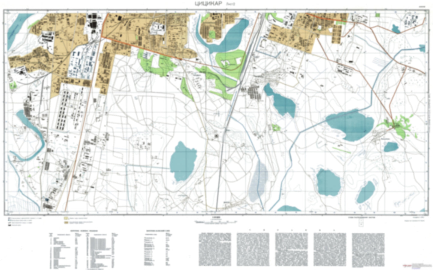 Qiqihar 2 (China) - Soviet Military City Plans