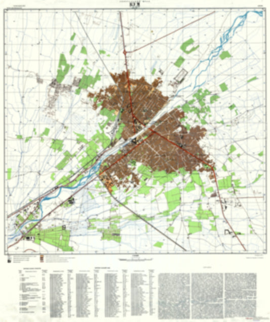 Qom (Iran) - Soviet Military City Plans