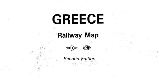 Greece Railway Map