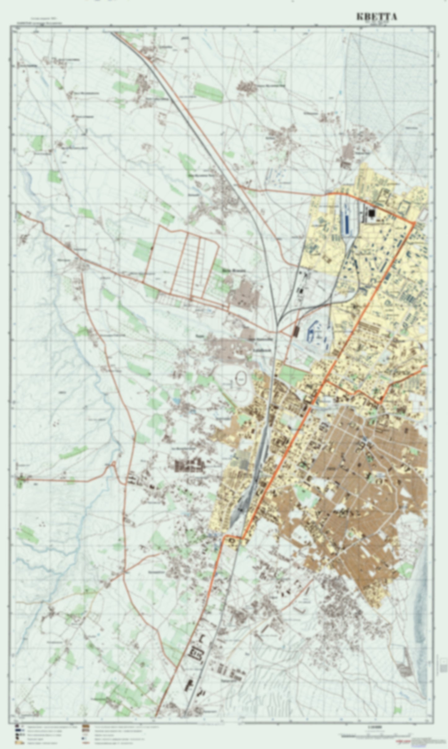 Quetta1 (Pakistan) - Soviet Military City Plans