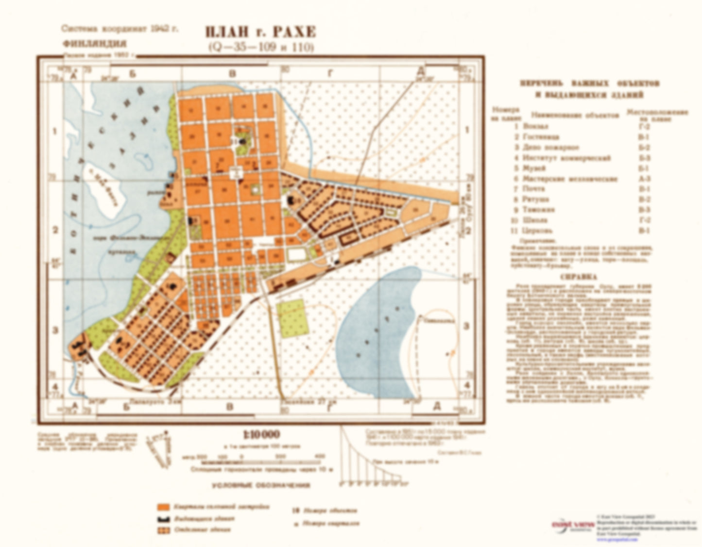 Raahe (Finland) - Soviet Military City Plans