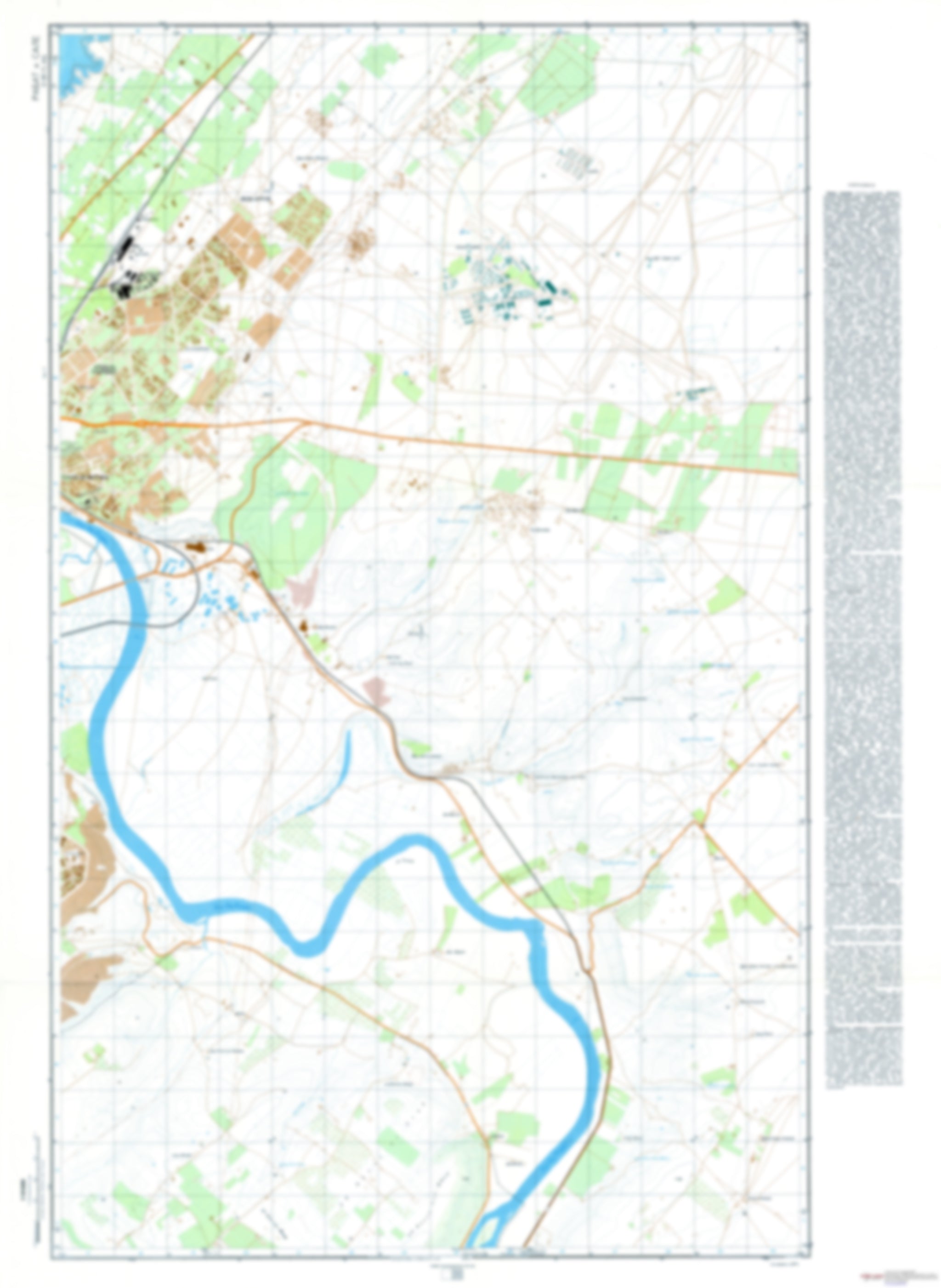 Rabat, Sale 2 (Morocco) - Soviet Military City Plans – Longitude Maps