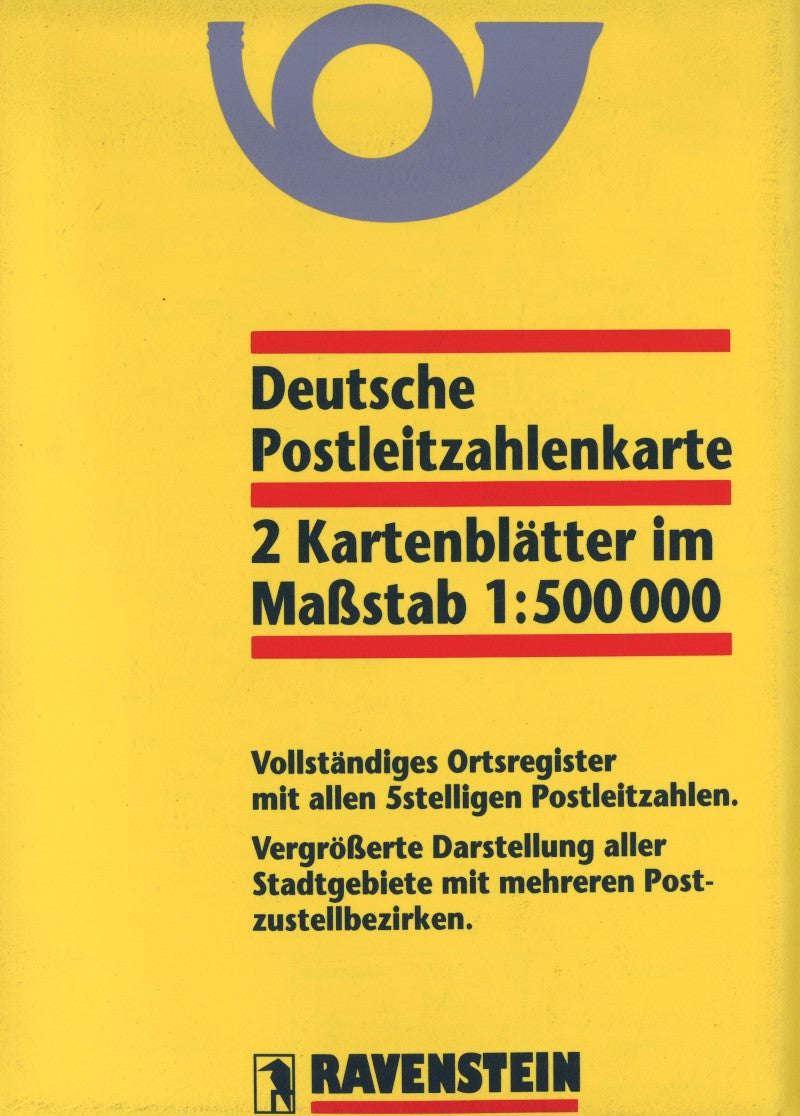 Postal code Map (Postleit-Karte).