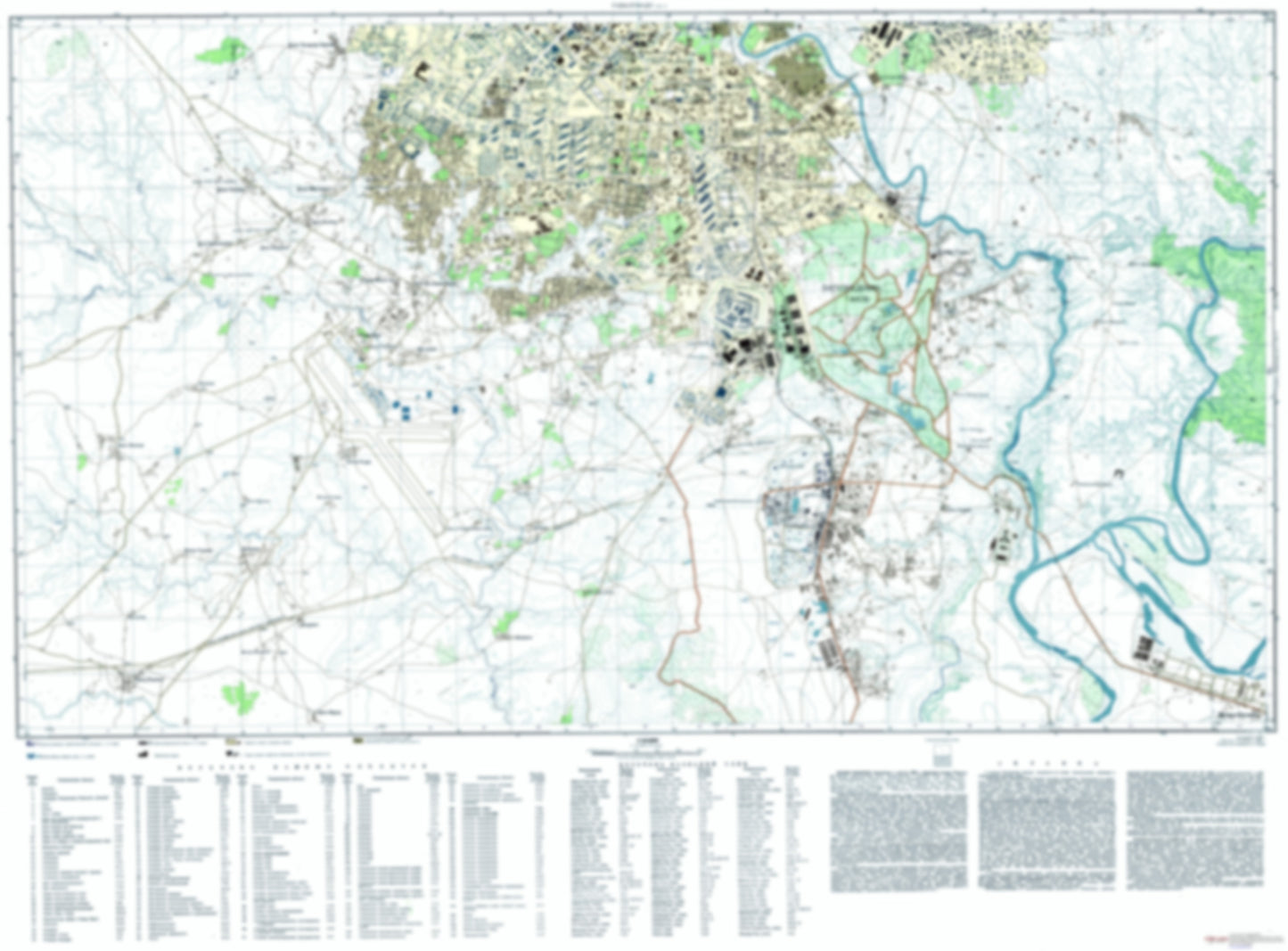 Rawalpindi 2 (Pakistan) - Soviet Military City Plans