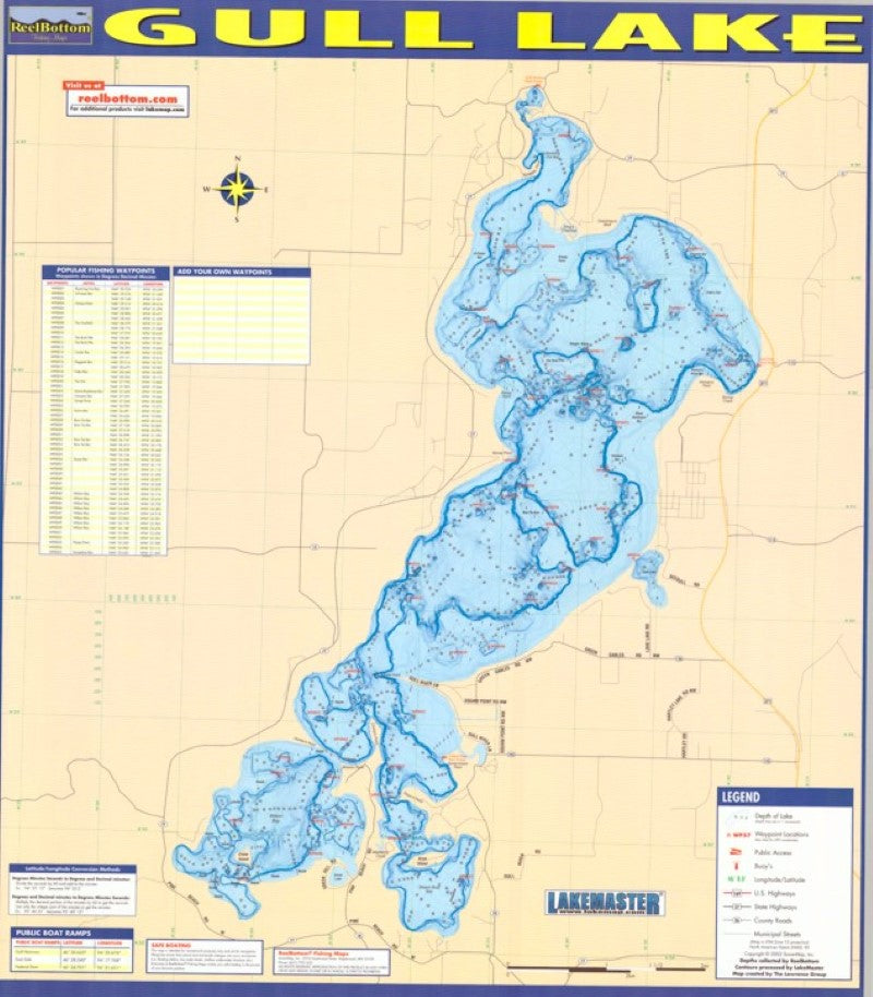 Gull Lake Laminated ReelBottom