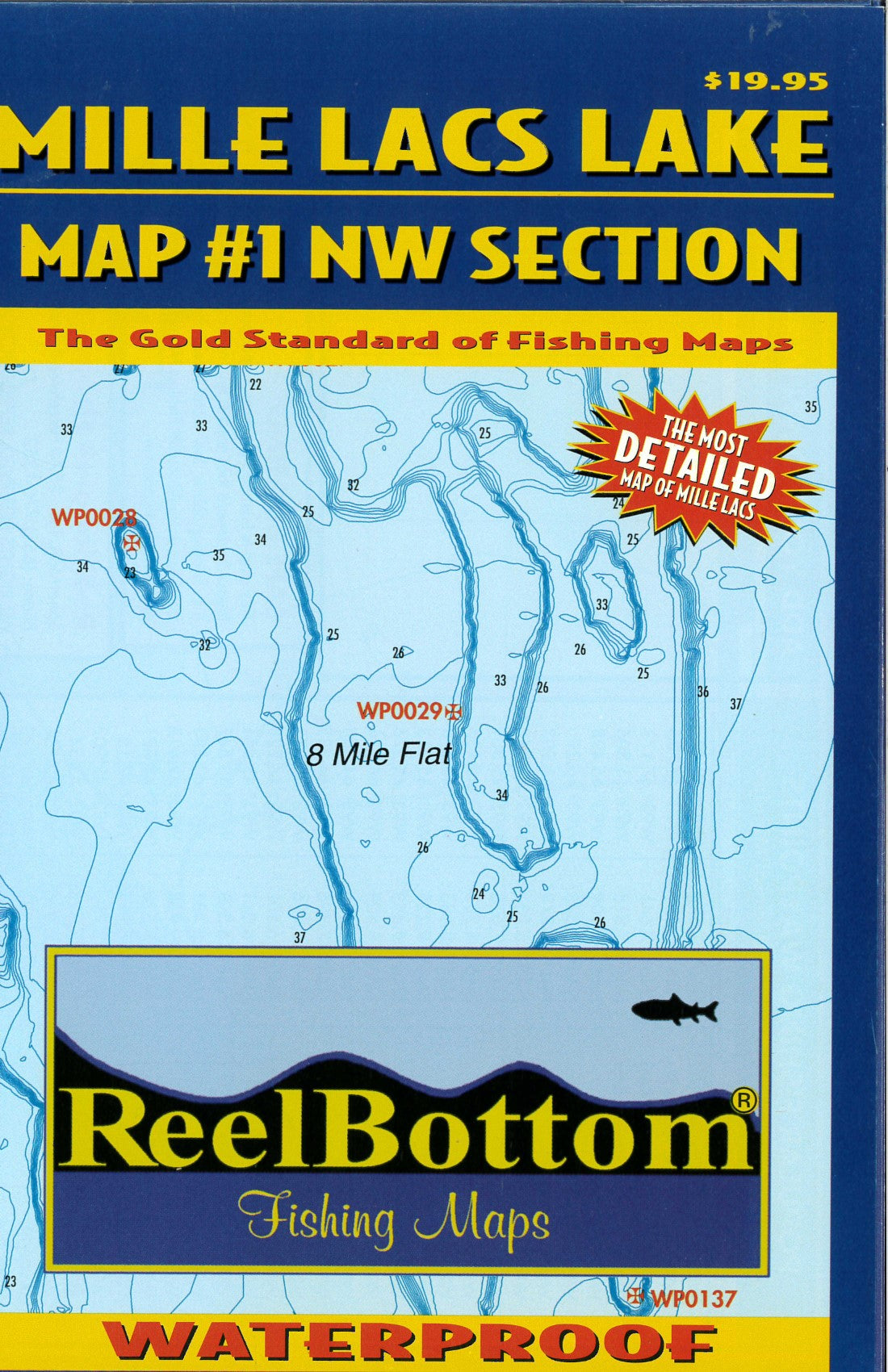 Mille Lacs NW Map 1 ReelBottom