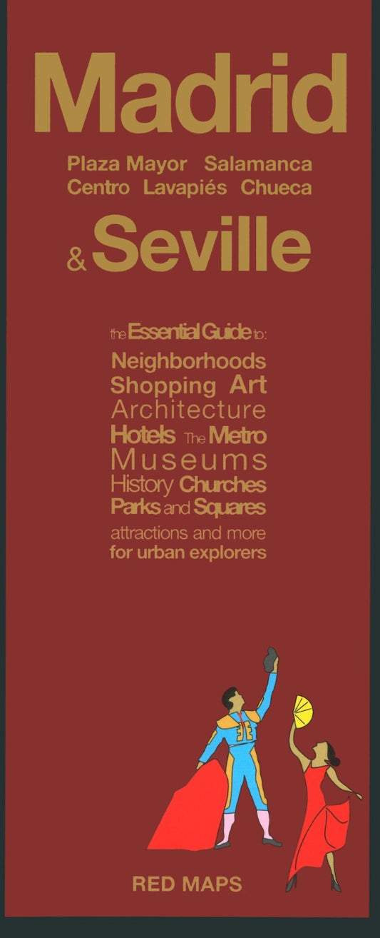 Madrid & Seville City Map
